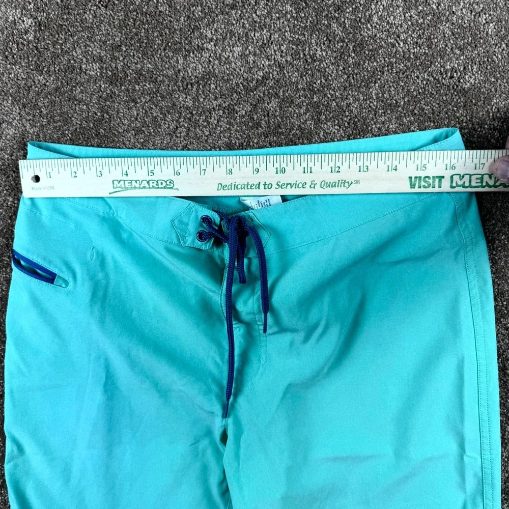 Vineyard Vines Mens Turquoise Green Performance Board Shorts Swim Trunks Size 32